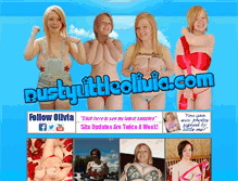 Tablet Screenshot of bustylittleolivia.com